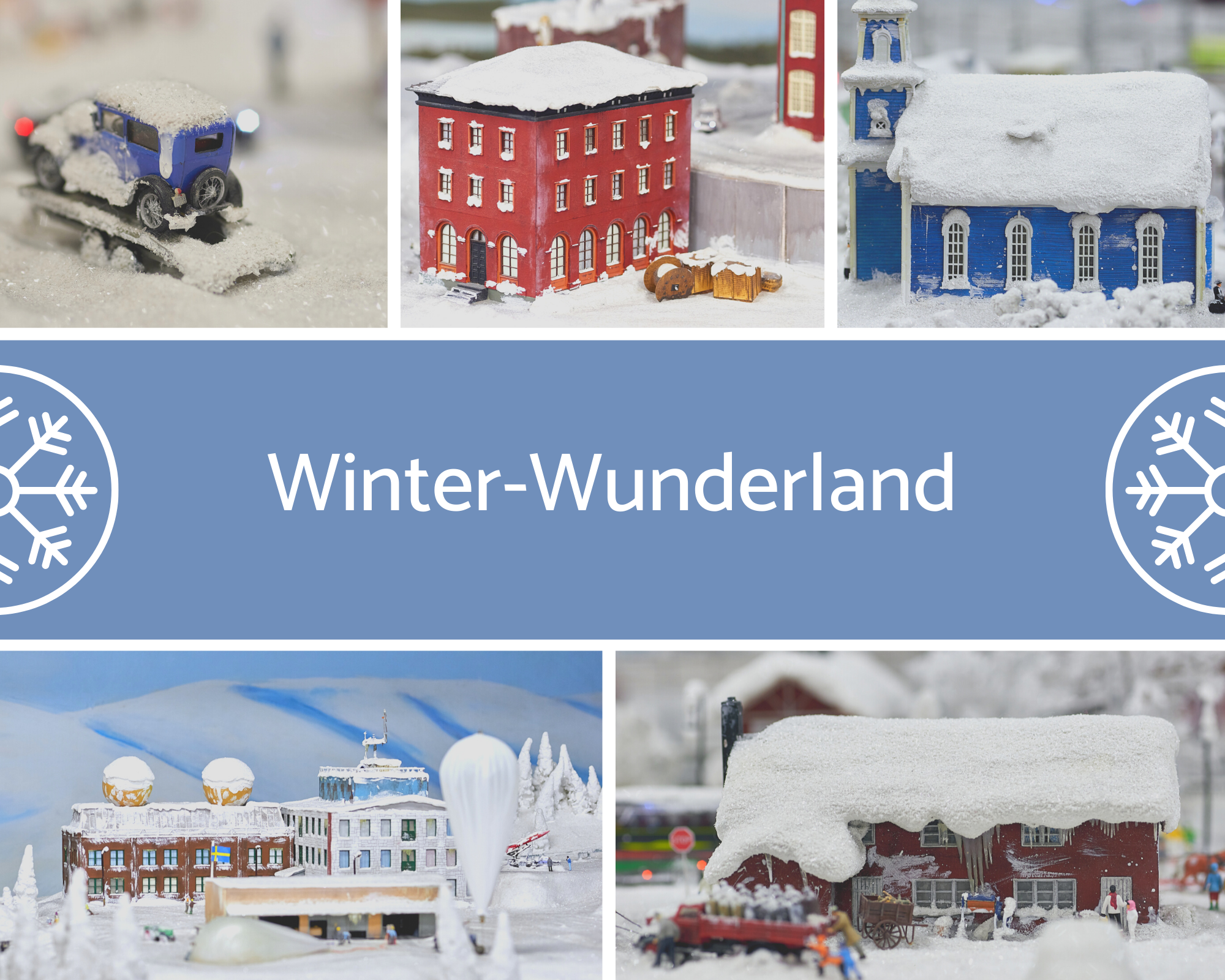 Winter-Wunderland im Miniatur-Wunderland
